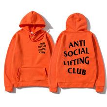 将图片加载到图库查看器，Anti Social Lifting Club Hoodies
