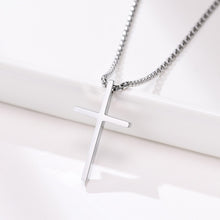 将图片加载到图库查看器，Vnox Mens Cross Necklaces
