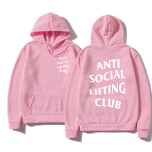 将图片加载到图库查看器，Anti Social Lifting Club Hoodies
