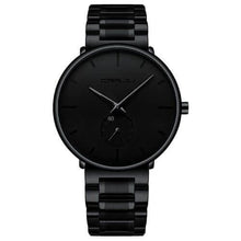 Load image into Gallery viewer, Blacked Out Metallic Wristwatch
