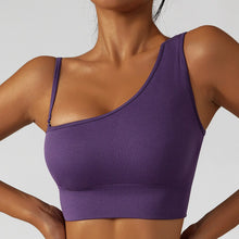 Load image into Gallery viewer, Women&#39;s Workout One Shoulder Top
