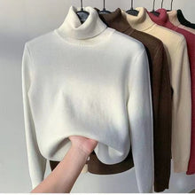 Load image into Gallery viewer, Women Turtleneck Sweater
