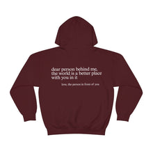 將圖片載入圖庫檢視器 &quot;Dear Person behind Me&quot; Hoodie
