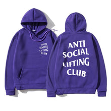 将图片加载到图库查看器，Anti Social Lifting Club Hoodies
