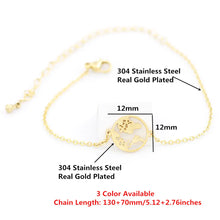 将图片加载到图库查看器，Stainless Steel World Bracelet
