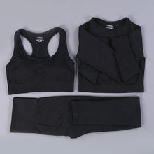 将图片加载到图库查看器，2/3PCS Seamless Women Workout Sportswear
