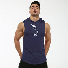 将图片加载到图库查看器，Men&#39;s Hooded Fitness Tank
