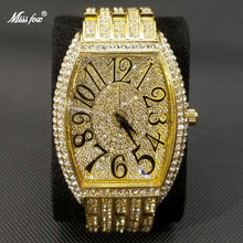 將圖片載入圖庫檢視器 Popular Tonneau Diamond Watch
