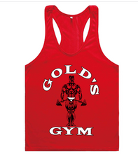 Load image into Gallery viewer, Golds Aesthetic Gym Tank Top Men
