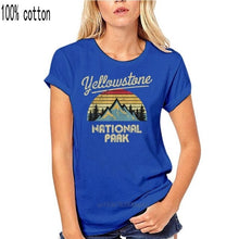 将图片加载到图库查看器，Retro Yellowstone National Park T-Shirt
