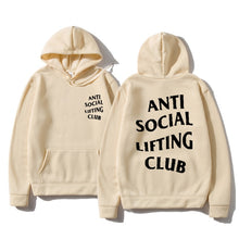 将图片加载到图库查看器，Anti Social Lifting Club Hoodies
