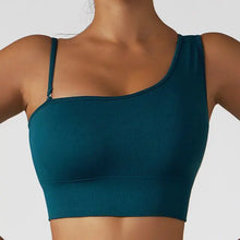 Load image into Gallery viewer, Women&#39;s Workout One Shoulder Top
