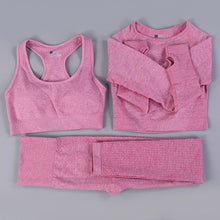 將圖片載入圖庫檢視器 2/3PCS Seamless Women Workout Sportswear
