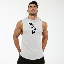 将图片加载到图库查看器，Men&#39;s Hooded Fitness Tank
