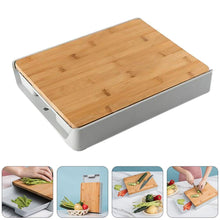 将图片加载到图库查看器，Cutting Board with Containers
