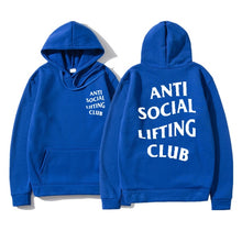 将图片加载到图库查看器，Anti Social Lifting Club Hoodies
