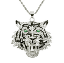 Load image into Gallery viewer, Tiger Crystal Pendant Necklace
