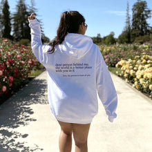 將圖片載入圖庫檢視器 &quot;Dear Person behind Me&quot; Hoodie
