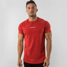 将图片加载到图库查看器，Men&#39;s Fitted Gym T-Shirt
