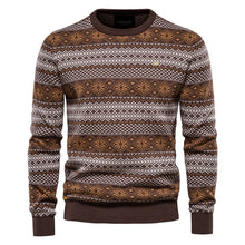 Load image into Gallery viewer, Spliced Cotton Men&#39;s Sweater
