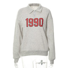 将图片加载到图库查看器，1990 1/4 Zip-Up Fleece Hoodie
