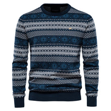 Load image into Gallery viewer, Spliced Cotton Men&#39;s Sweater
