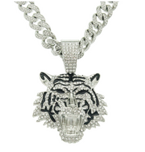 Load image into Gallery viewer, Tiger Crystal Pendant Necklace
