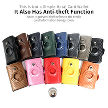 將圖片載入圖庫檢視器 Rfid Card Holder Men Women Airtag Wallet Money Bag Leather Purse Slim Thin Wallet
