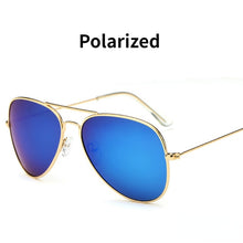 将图片加载到图库查看器，Polarized Classic Aviation Sunglasses
