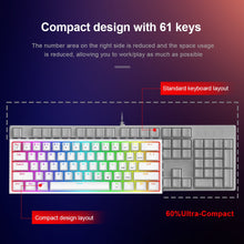 Load image into Gallery viewer, Mechanical Gaming K617 Wired Keyboard
