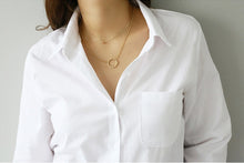 將圖片載入圖庫檢視器 Women White Shirt Female Blouse Tops
