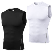 将图片加载到图库查看器，Men Compression Sport Tight Tank
