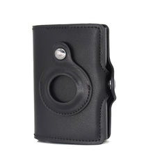 将图片加载到图库查看器，Rfid Card Holder Men Women Airtag Wallet Money Bag Leather Purse Slim Thin Wallet
