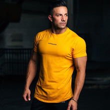 将图片加载到图库查看器，Men&#39;s Fitted Gym T-Shirt
