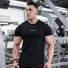 将图片加载到图库查看器，Men&#39;s Fitted Gym T-Shirt
