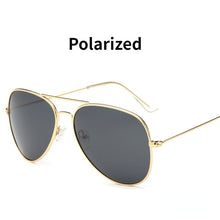 将图片加载到图库查看器，Polarized Classic Aviation Sunglasses
