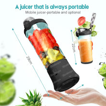 Load image into Gallery viewer, Portable Smoothie Blender BPA Free
