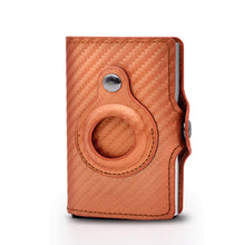 将图片加载到图库查看器，Rfid Card Holder Men Women Airtag Wallet Money Bag Leather Purse Slim Thin Wallet
