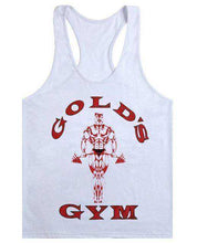 Load image into Gallery viewer, Golds Aesthetic Gym Tank Top Men
