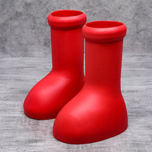 將圖片載入圖庫檢視器 Fashion Men&#39;s Red Boots
