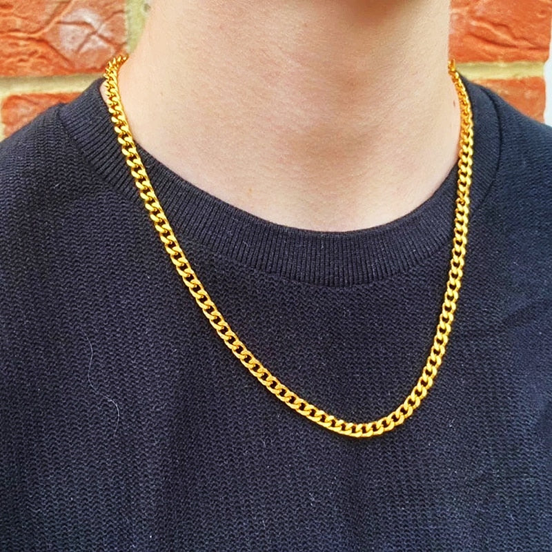 Daily Wearing Cuban Link Chain