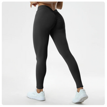 Load image into Gallery viewer, Sexy V Butt Push Up Fitness High Waist Pants
