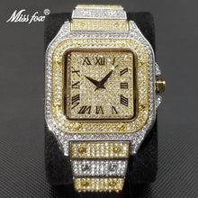 将图片加载到图库查看器，Waterproof Full Diamond Men&#39;s Watches
