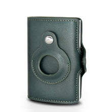 將圖片載入圖庫檢視器 Rfid Card Holder Men Women Airtag Wallet Money Bag Leather Purse Slim Thin Wallet
