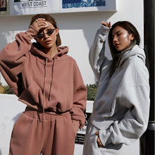 将图片加载到图库查看器，Women Warm Hoodie and Pants Set
