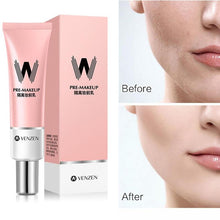 将图片加载到图库查看器，VENZEN W Primer Make Up Shrink Pore Primer Base Smooth Face Brighten Makeup Skin Invisible Pores Concealer
