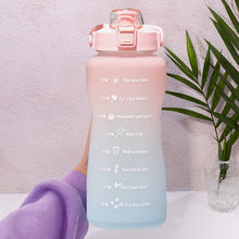 将图片加载到图库查看器，2L Large Capacity Water Bottle Straw Cup
