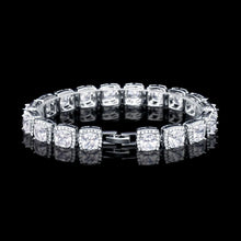 將圖片載入圖庫檢視器 18K White Gold Tennis Bracelet
