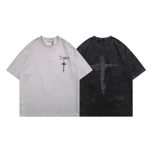 将图片加载到图库查看器，Loose Half Sleeve T-Shirt
