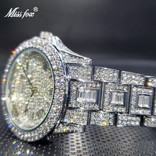 將圖片載入圖庫檢視器 Masculino Diamond Quartz Watches
